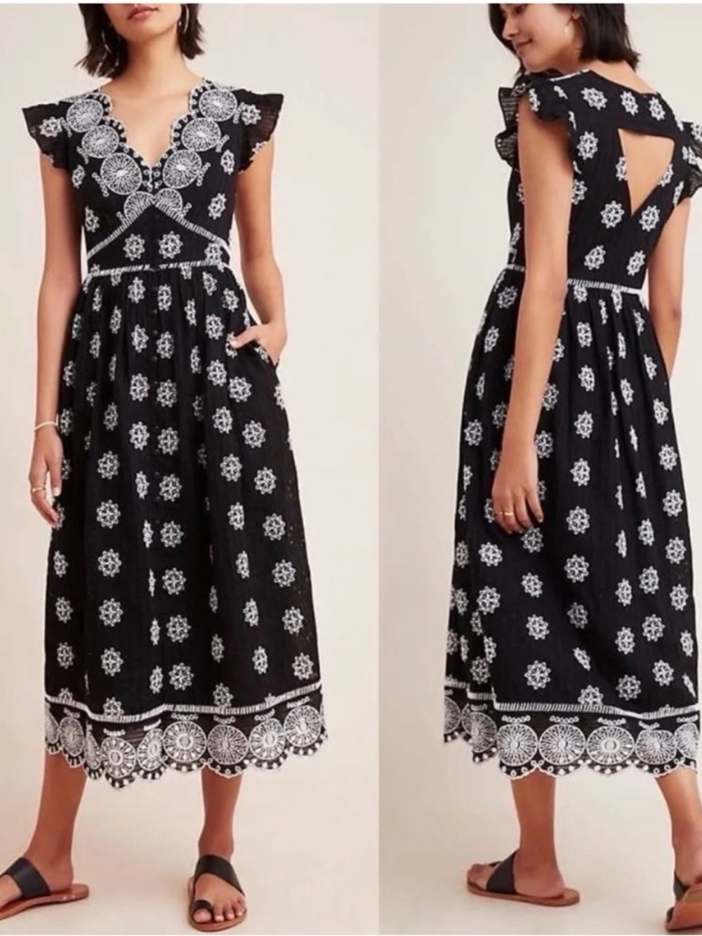 Ran a Gill Tomine Eyelet Dress